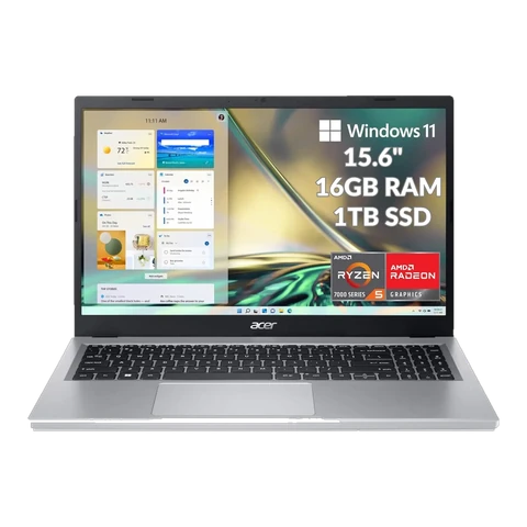 Acer Aspire 3-15.6" Laptop AMD Ryzen 5 7520 2.8GHz 16GB RAM 1TB SSD Refurbished